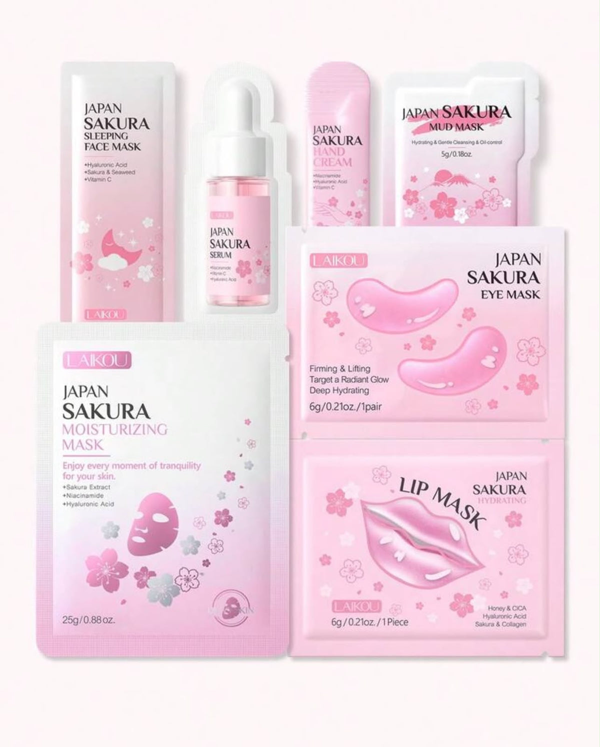 سيت عناية بالبشرة Japan Sakura – 6 منتجات