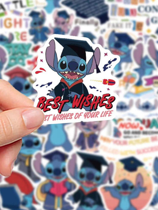 ستيكرات ستيتش التخرج - 50 قطعة