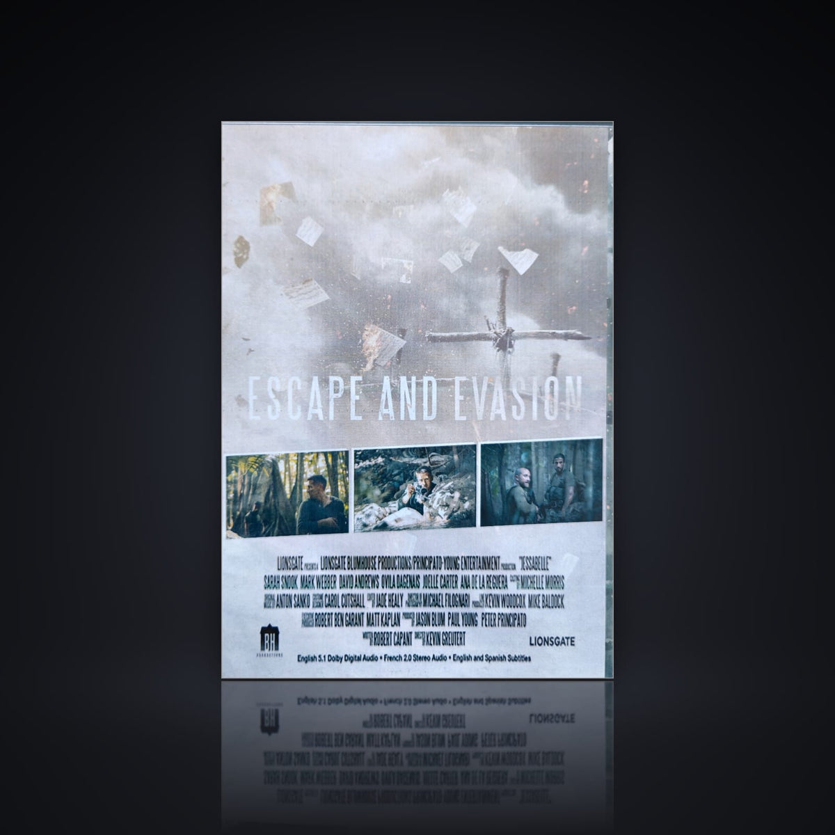 Escape and Evasion DVD - الغلاف الخلفي